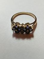 Zonder Minimumprijs - Ring Goud Tanzaniet - Diamant - Gouden, Nieuw