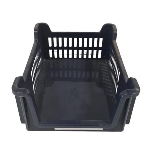 Magazijnbak grijpbak 40x30x16 stapelbaar donkerblauw, Doe-het-zelf en Bouw, Kratten en Dozen, Ophalen of Verzenden