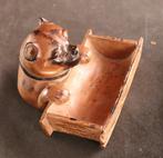 Antieke vesta met hond - Conteneur - Bois