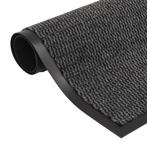 vidaXL Droogloopmat rechthoekig getuft 90x150 cm antraciet, Verzenden, Nieuw