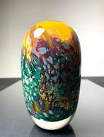 Maxence Parot - Vaas - Vaas met unieke kleuren opalines en, Antiek en Kunst