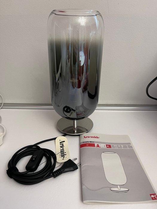 Artemide - Tafellamp - GOPLE MINI TAFEL - Glas, Aluminium, Antiek en Kunst, Antiek | Verlichting