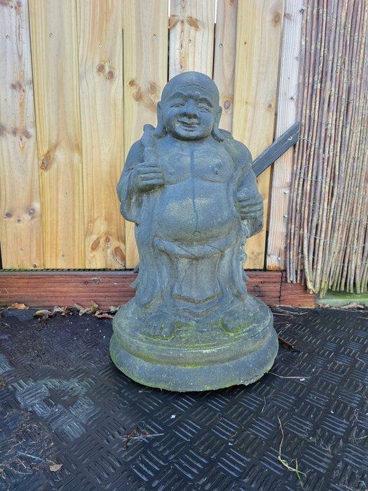 Beeld, NO RESERVE PRICE - Vintage Happy Buddha - 74 cm -, Antiek en Kunst, Curiosa en Brocante
