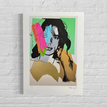 Genummerde Editie ANDY WARHOL Mick Jagger beschikbaar voor biedingen
