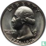 Verenigde Staten ¼ dollar 1976 (koper bekleed met koper-n.., Postzegels en Munten, Munten | Amerika, Verzenden, Losse munt, Zilver