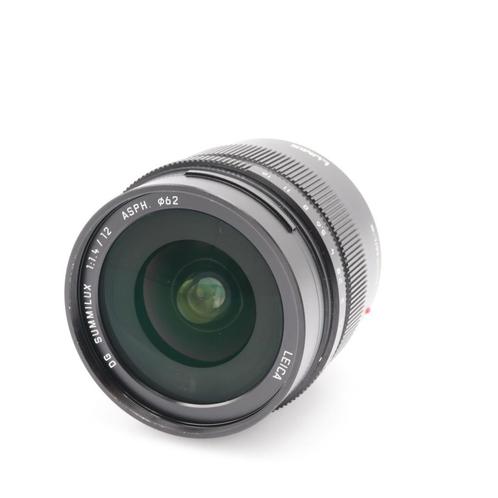 Panasonic MFT 12mm F/1.4 Leica DG Summilux ASPH occasion, Audio, Tv en Foto, Foto | Lenzen en Objectieven, Zo goed als nieuw, Verzenden