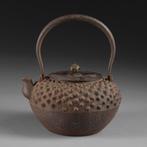 Tetsubin  (theeketel) - Brons, IJzer (gegoten) - Japan -