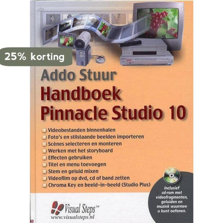Handboek Pinnacle Studio 10 9789059052048 A. Stuur, Boeken, Informatica en Computer, Zo goed als nieuw, Verzenden