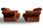 Fauteuil - bouclé - Paire de fauteuils Space Age, Antiquités & Art