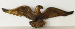 Wandbord - Vintage gegoten metaal American Eagle in een