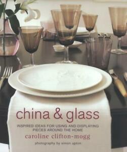 China & glass by Caroline Clifton-Mogg (Hardback), Boeken, Overige Boeken, Gelezen, Verzenden