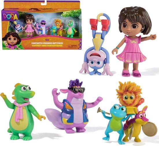 Dora - Cadeaupakket Vrolijke vrienden met Dora, Boots, Ti..., Enfants & Bébés, Jouets | Peluches, Envoi
