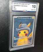 Pokémon - 1 Graded card - PIKACHU WITH GREY FELT HAT - UCG, Hobby en Vrije tijd, Verzamelkaartspellen | Pokémon, Nieuw