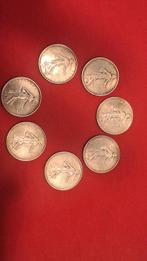 Frankrijk. 5 Francs 1960/1966 Semeuse (série de 7 monnaies