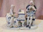 Figuur - Coppia su pianoforte - Porselein, Antiek en Kunst