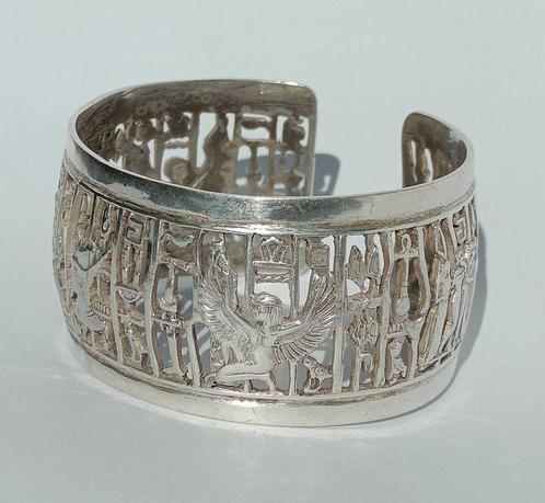 Zilver - Armband - Alexandrië - 1930, Antiek en Kunst, Kunst | Niet-Westerse kunst