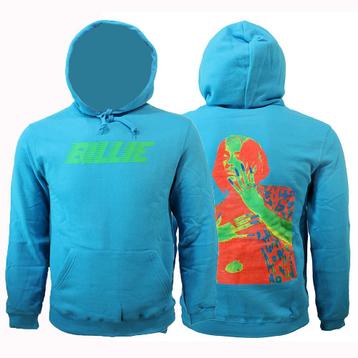 Billie Eilish Thermal Photo Neon Logo  Hoodie Sweater Trui