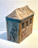 Folk-Art - Speelgoedhuis Vintage carved and painted wooden