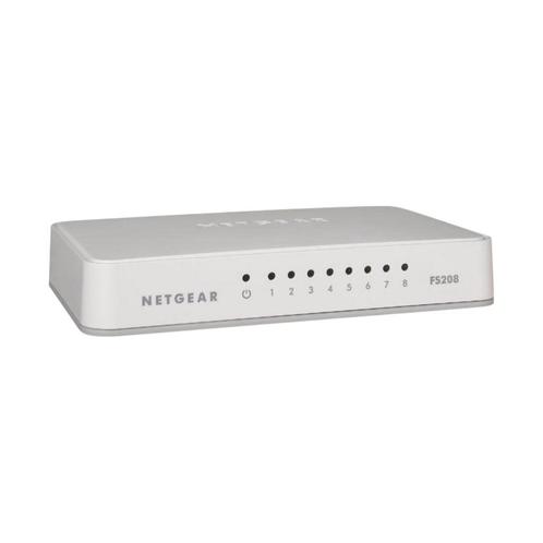 Netgear FS208, Computers en Software, Netwerk switches, Verzenden