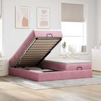 vidaXL Ottoman bed met matrassen 180x200cm fluweel roze, Huis en Inrichting, Slaapkamer | Bedden, Verzenden, Nieuw