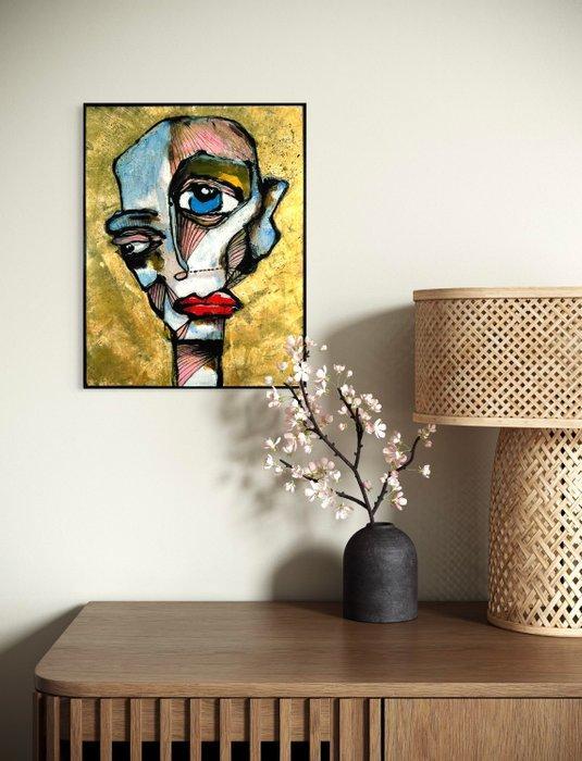 Nikke Naeme - It’s A Fire, Antiek en Kunst, Kunst | Schilderijen | Modern