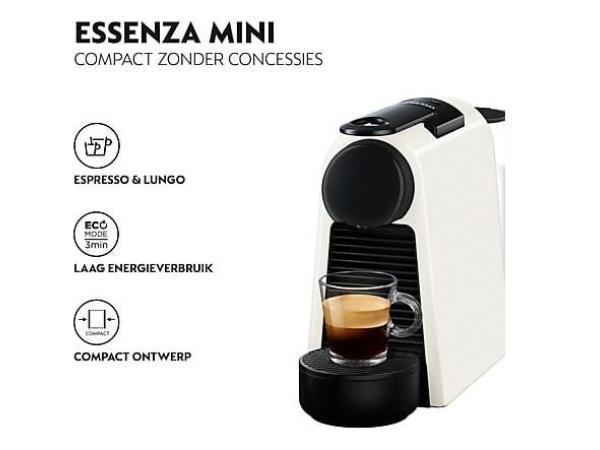 Veiling - MAGIMIX Nespresso Essenza Mini Wit, Elektronische apparatuur, Koffiezetapparaten