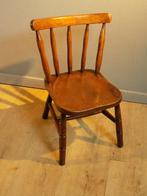 Kinderstoel - vintage kleuter stoel - Hout