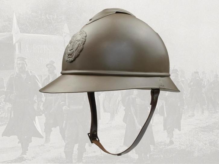 Replica belgische helm WO1, Verzamelen, Militaria | Algemeen, Landmacht, Helm of Baret, Ophalen of Verzenden
