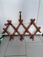 Porte-manteau - Ciseaux et porte-manteau - Noyer - Harmonica, Antiek en Kunst