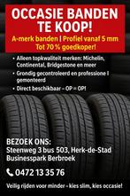 A merken occasie banden vanaf 25 euro per stuk mét montage, Gebruikt, 17 inch, Zomerbanden, Band(en)