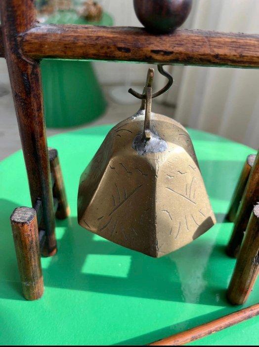 Japanse tempel bel - Hout, Ceder - Japan - 20e eeuw, Antiquités & Art, Antiquités | Autres Antiquités