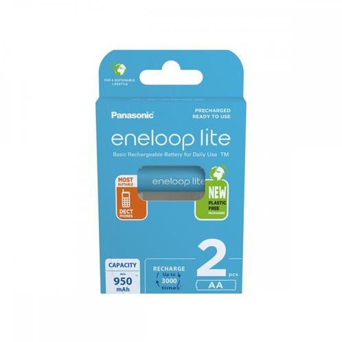 AA R6 Panasonic Eneloop Lite 1.2V 1000mAh Oplaadbare Batt..., Audio, Tv en Foto, Accu's en Batterijen, Nieuw, Verzenden