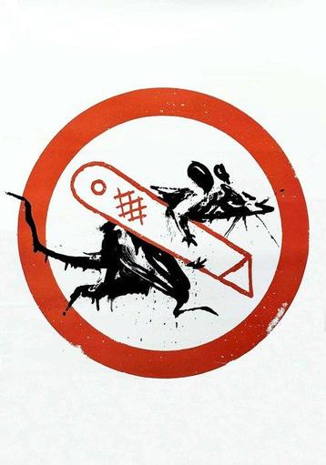Banksy (1974) - Cut & Run GoMa Exhibition Poster Set