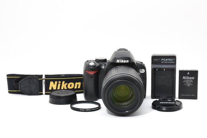 Nikon D60 + AF-S NIKKOR 4-5.6/55-200mm G VR with CCD Sensor, Audio, Tv en Foto, Fotocamera's Digitaal