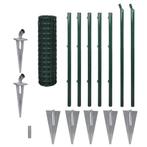 Euro Hek 10x1m Groen - Topdeal voor jouw tuin! 40% Korting, Tuin en Terras, Verzenden, Nieuw, Kunststof, Gaashekwerk