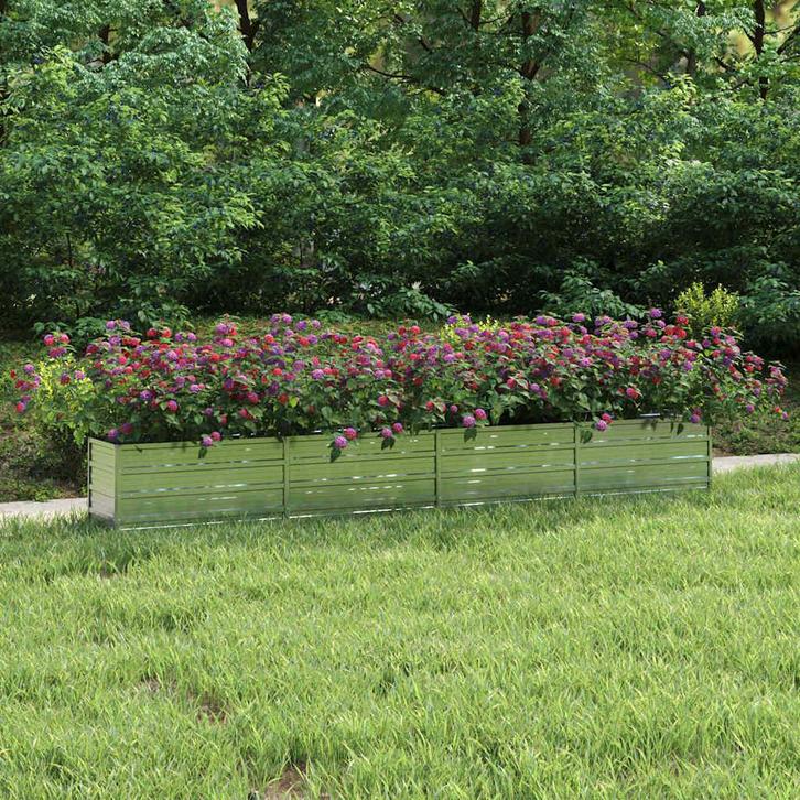 Metalen Plantenbak 320cm | Retour Deal | Voor Moestuin!, Tuin en Terras, Bloembakken en Plantenbakken, 30 tot 60 cm, 100 cm of meer