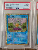 Pokémon - 3 Graded card - Blastoise, Squirtle, Wartortle