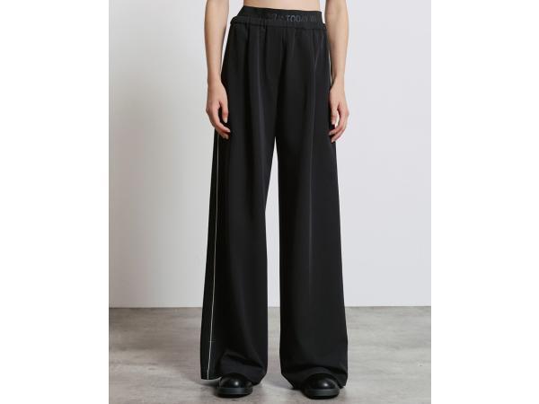 Veiling - Acces Wijde broek met elastische tailleband maat 4, Kleding | Dames, Broeken en Pantalons, Nieuw