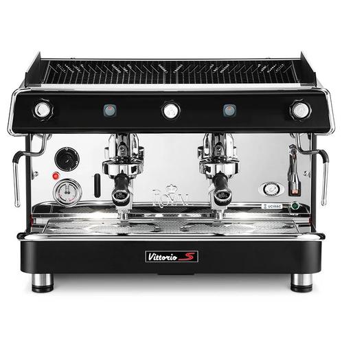 Espressomachine | VITTORIO S | Zwart | 3 Groepen |, Zakelijke goederen, Horeca | Keukenapparatuur, Nieuw in verpakking, Verzenden