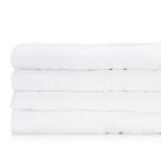 Baddoeken Wit 50x100cm 100% katoen - Treb ADH, Nieuw, Handdoek, Verzenden, Overige kleuren