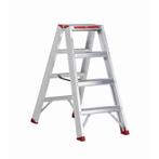 Altrex dubbele trapladder Sierra 2×4 treden, Ophalen of Verzenden, Nieuw, Trap, Minder dan 2 meter