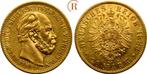 20 Mark goud 1883 A Kaiserreich: Preussen Pruisen: Wilhel..., Postzegels en Munten, Munten | Europa | Niet-Euromunten, België