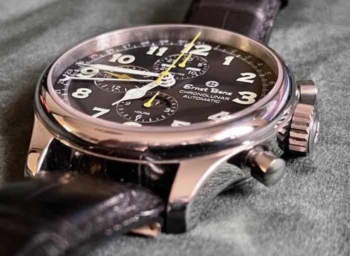 Ernst Benz - Chronolunar rarissimo - 10300 - Heren -, Handtassen en Accessoires, Horloges | Heren