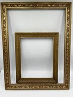 Cadre (2) - Bois - Par de marcos dorados