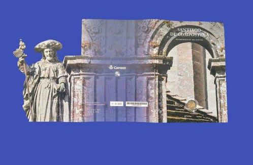 Espagne. Coin Set 2018 Santiago de Compostela - Correos, Postzegels en Munten, Munten | Europa | Euromunten