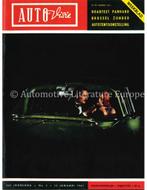 1961 AUTOVISIE MAGAZINE 02 NEDERLANDS, Ophalen of Verzenden