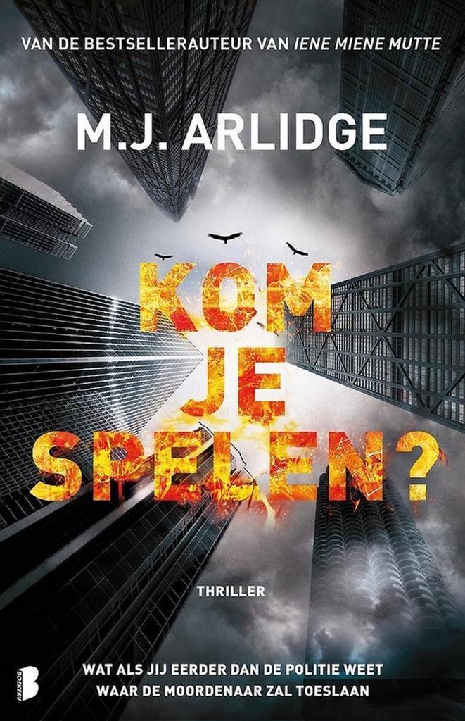 Kom je spelen - M.J. Arlidge 9789022597019, Boeken, Overige Boeken, Gelezen, Verzenden