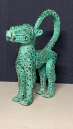 Rare et exceptionnelle personnage léopard - Hoofd van een