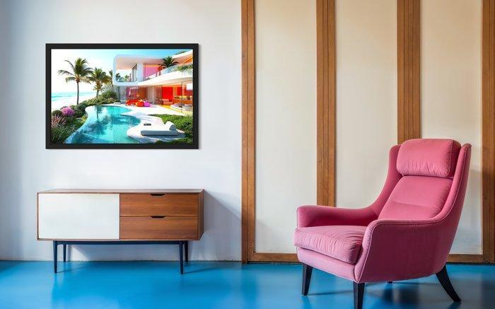 KOYA (1967) - Archi Dream in LA Toile 1/1 XL, Antiquités & Art, Art | Objets design