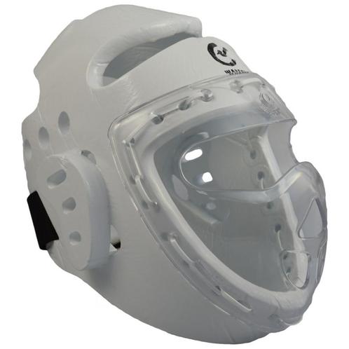 Wacoku foam hoofdbeschermer wit, gelaatsbeschermer - OP=OP -, Sports & Fitness, Sports de combat & Self-défense